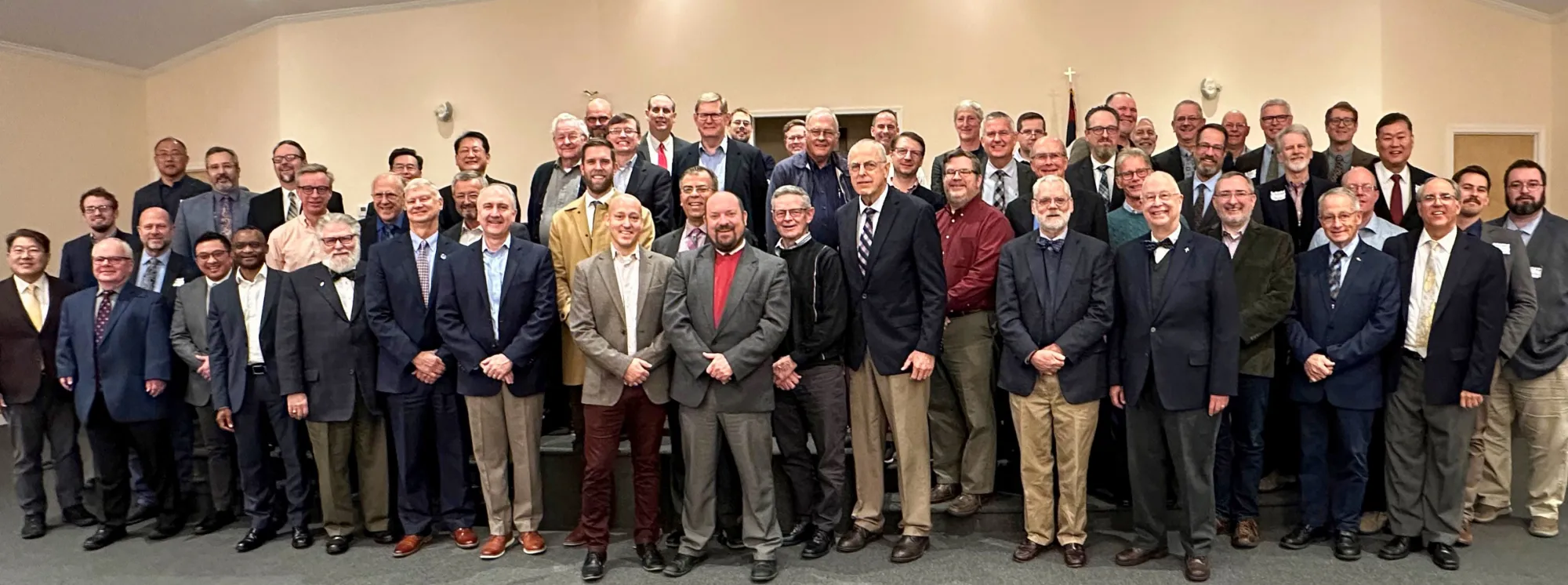 Delegates and observers at the 48th NAPARC annual meeting, gathered at Beacon Church in Exeter, Rhode Island